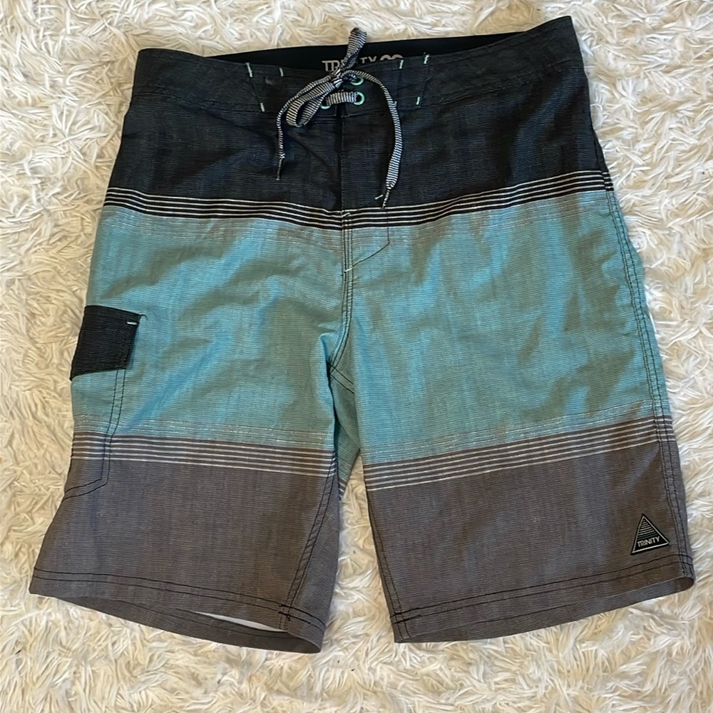 Men’s Trinity Board Shorts Swim Surf Trunks Size 30
